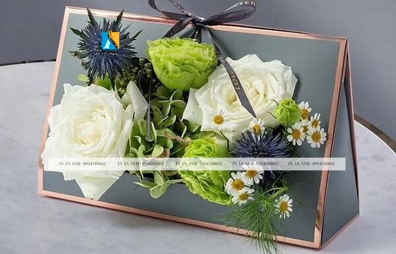 Hộp giấy đựng hoa độc đáo và đa dạng với rất nhiều kiểu thiết kế