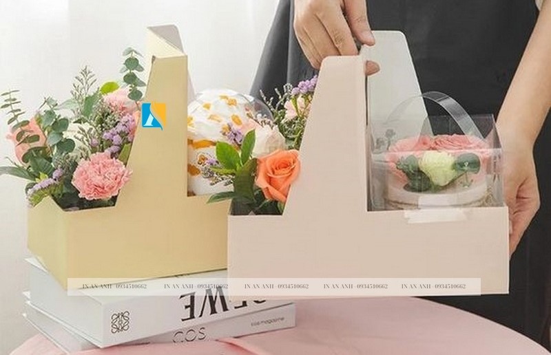 hộp giấy đựng hoa