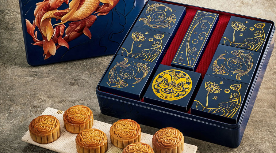 Mẫu bánh 6 hộp hiện đại