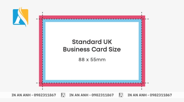 Kích thước card visit chuẩn quốc tế 85x55mm
