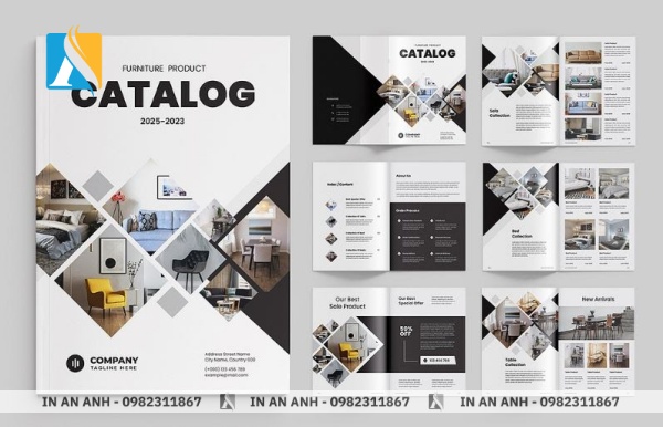 Mẫu in catalogue đẹp, sang trọng và chuyên nghiệp cho doanh nghiệp