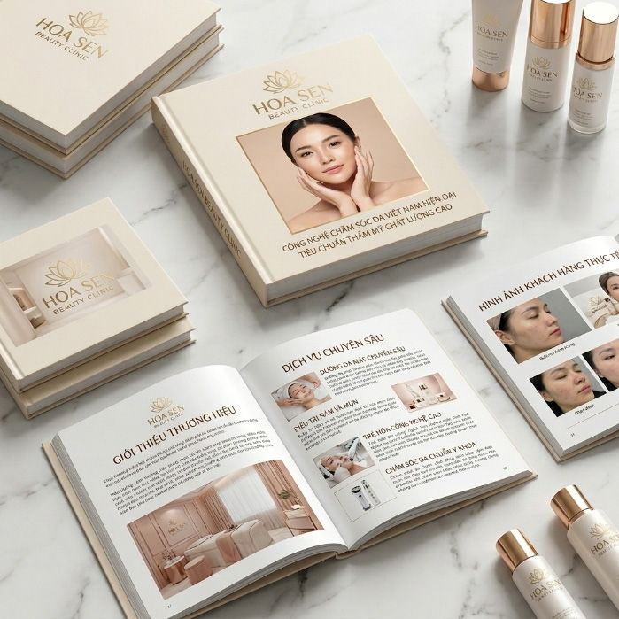 Báo Giá In Catalogue công nghệ làm đẹp