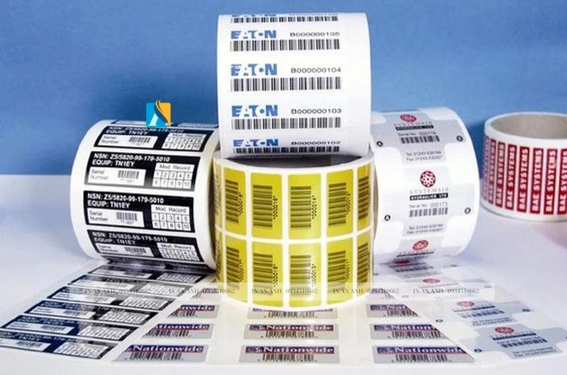 Decal cuộn với nhiều kích thước, mẫu mã