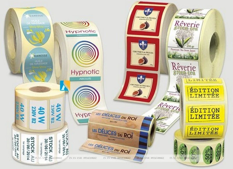 Có nhiều lựa chọn cho chất liệu in decal cuộn