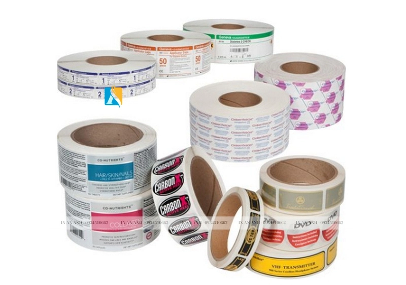 Label cuộn ứng dụng nhiều lĩnh vực