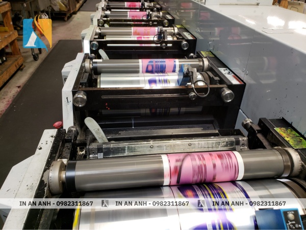 Ứng dụng thực tế của in Flexo phổ biến trong việc in bao bì