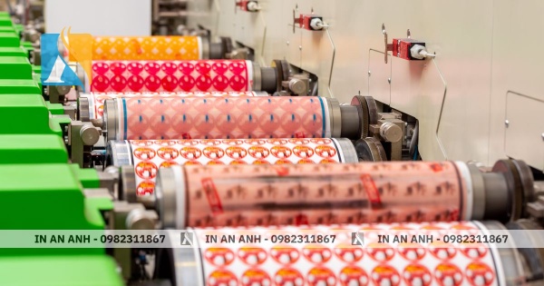 Công nghệ in Flexo được thiết kế cho dây chuyền sản xuất liên tục