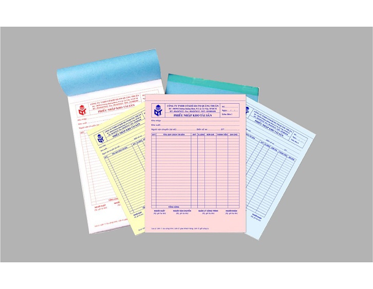 Một số mẫu hoá đơn 3 liên phổ biến hiện nay