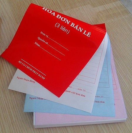 Mẫu hóa đơn 3 liên