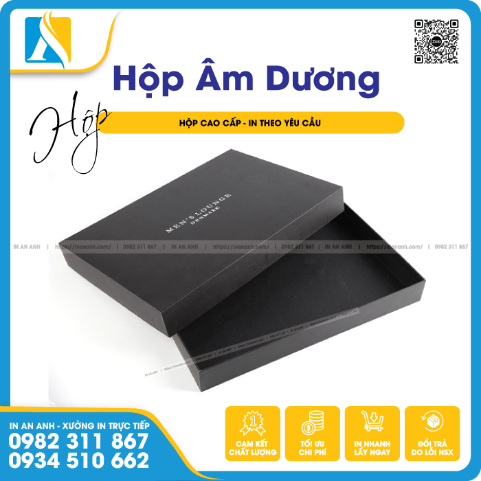 Mẫu hộp âm dương bằng giấy thông dụng