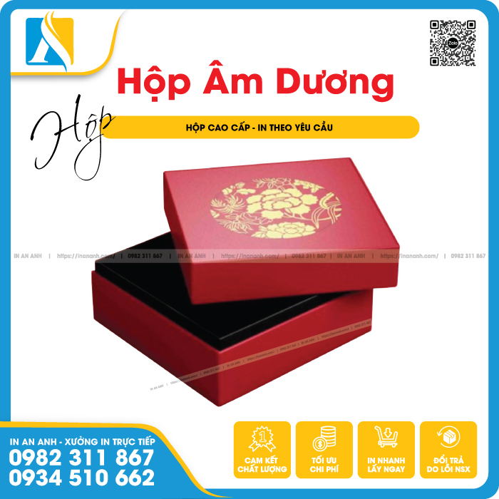 Hộp âm dương bằng carton lạnh