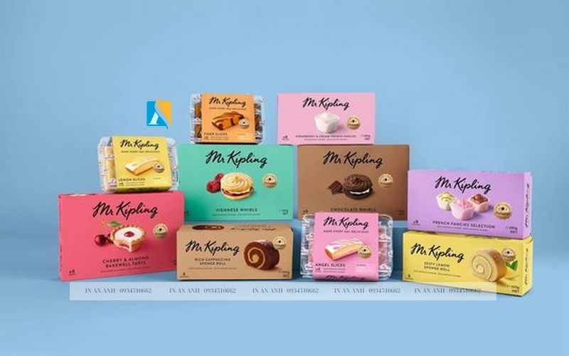 Hộp đựng bánh bông lan có nhiều kích thước