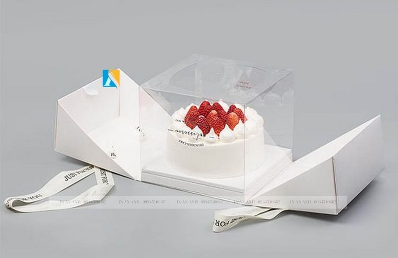Hộp đựng bánh kem có thiết kế độc đáo