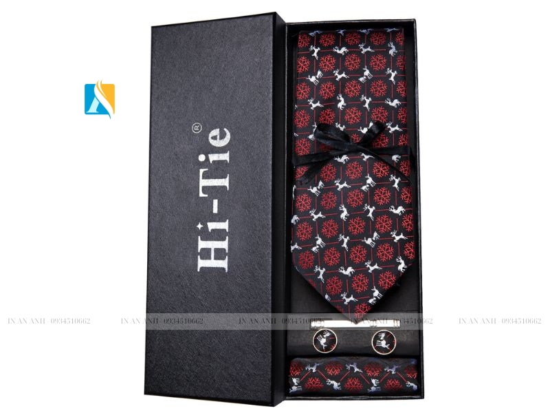 In hộp đựng cà vạt