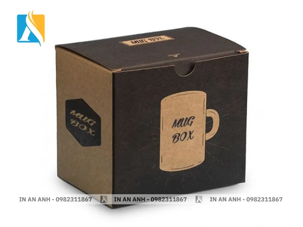 In hộp carton đựng cốc cà phê chất lượng cao