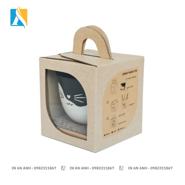 Thiết kế hộp đựng cốc độc đáo, sáng tạo