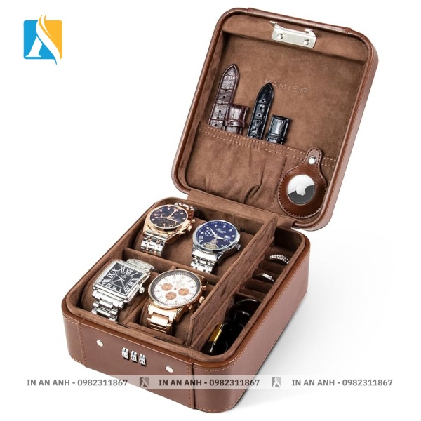 Hộp vali mini an toàn cho bộ sưu tập đồng hồ