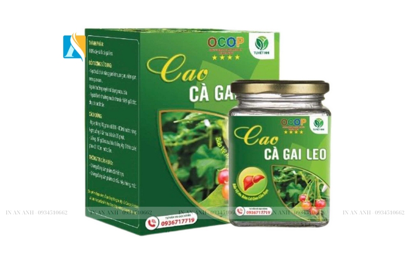 In hộp đựng nông sản Ocop