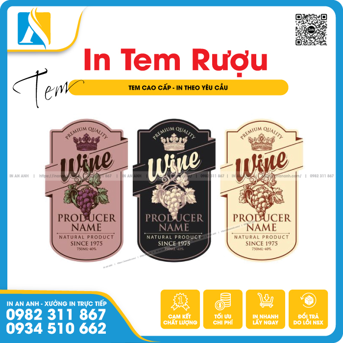 Tham khảo mẫu in hộp đựng quà tết cho tem rượu của bạn