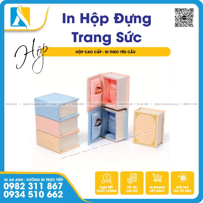 Kiểu dáng hộp mở đựng những loại trang sức lớn hơn