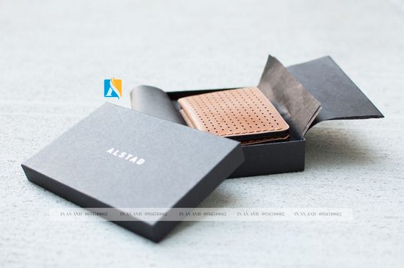 Hộp đựng ví nam nắp âm dương