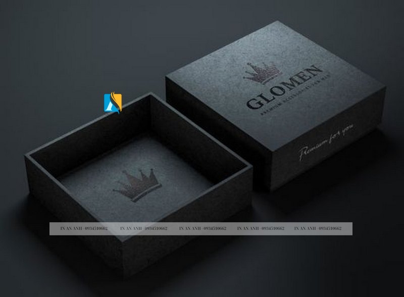 Thiết kế hộp đựng ví nắp âm dương