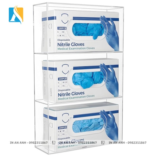 In hộp găng tay y tế giúp nhận diện thương hiệu trong ngành y tế