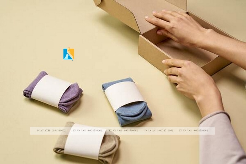 Chất liệu thường dùng in hộp đựng tất