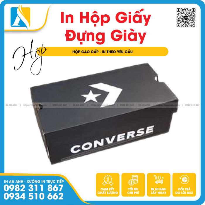 Hộp giấy đựng giày cứng cáp