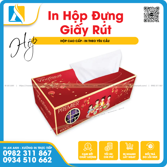 Mẫu hộp giấy rút tiện lợi