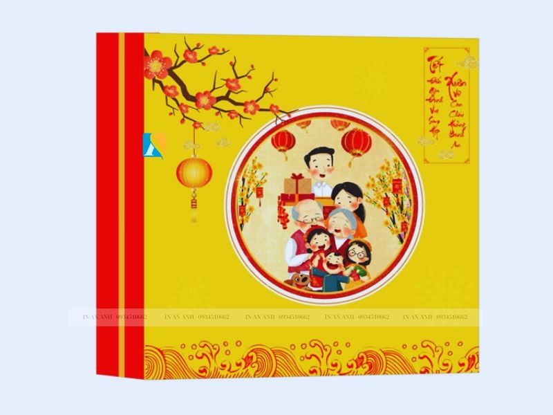 In hộp mứt Tết