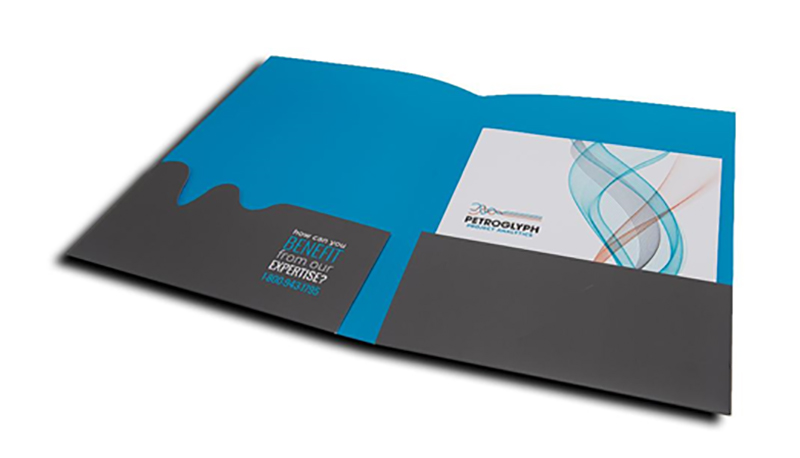 Mẫu In Kẹp File Petroglyph siêu tối giản