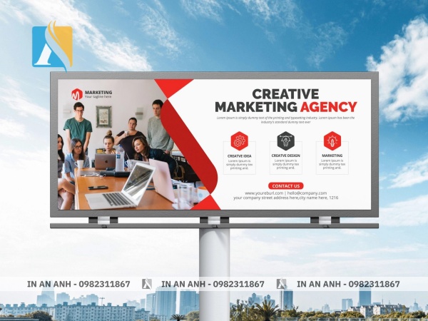 Nhờ tốc độ nhanh và khả năng in khổ lớn in kỹ thuật số ứng dụng nhiều trong in banner