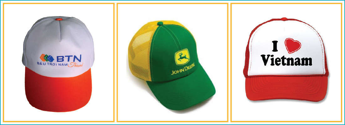 in ấn mũ nón du lịch lấy nhanh theo yêu cầu