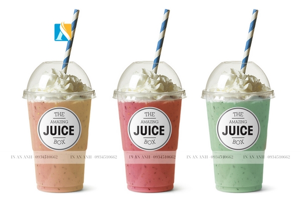 Tem decal sữa tạo điểm nhấn cho các chi tiết in trên nền in