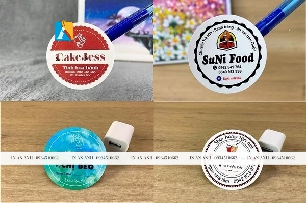 Tem dán ly đa dạng mẫu mã để lựa chọn