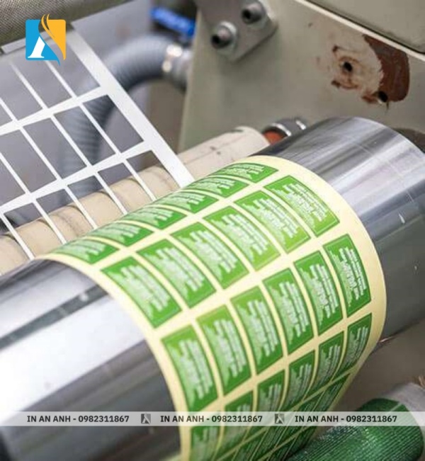 Công nghệ in tem dán sản phẩm Flexo