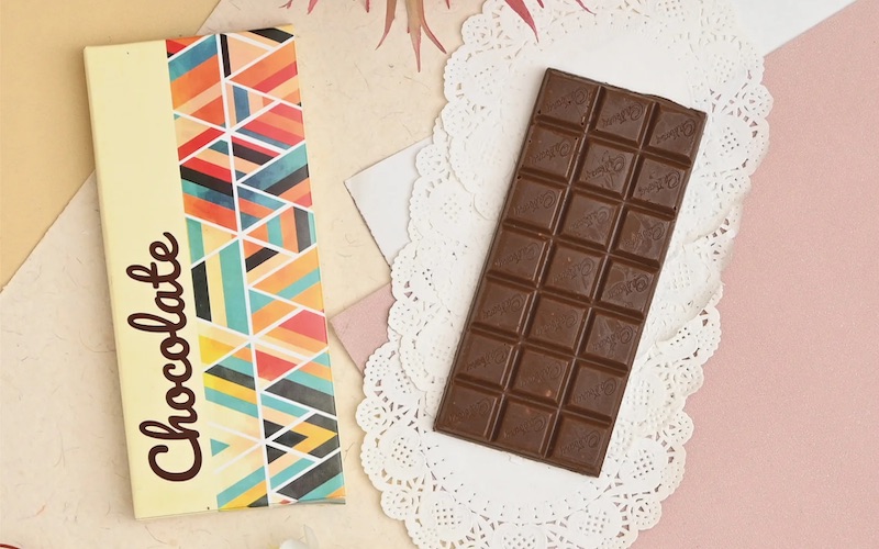Hộp dành cho socola dạng thanh