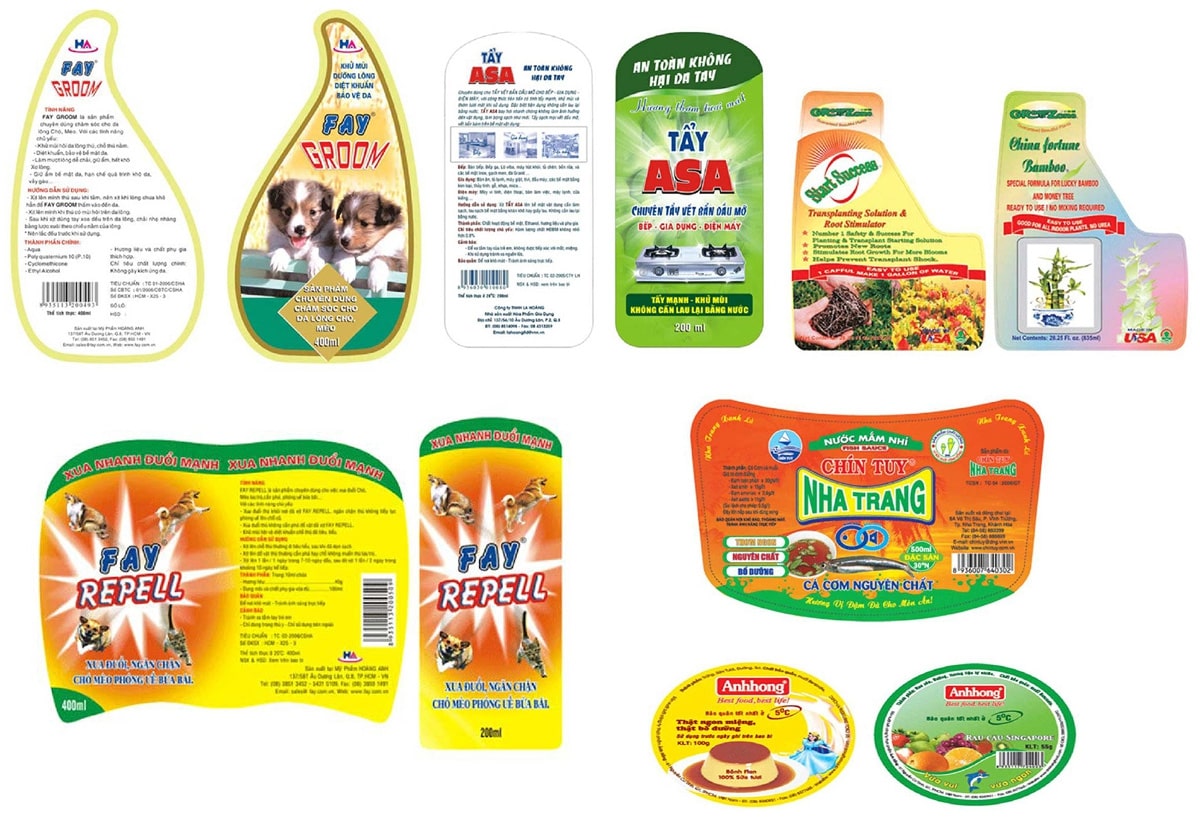 Các chất liệu in tem nhãn thông dụng hiện nay