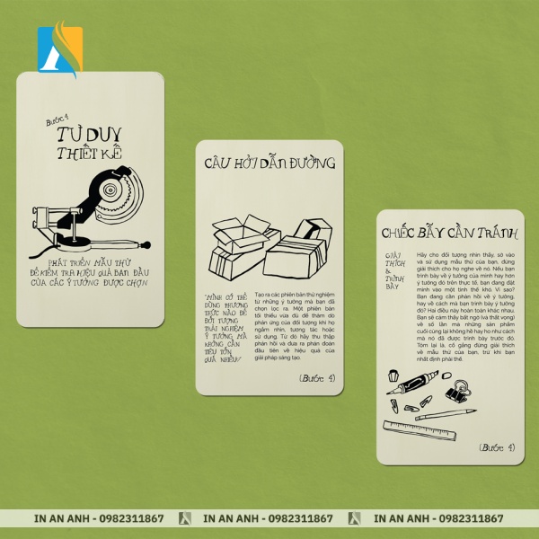 Mẫu thẻ bài sáng tạo với phong cách thiết kế độc quyền