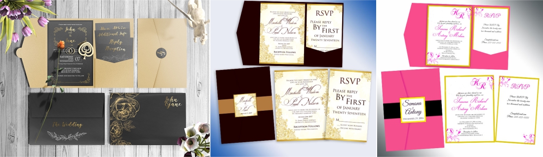 Cho in test thử mẫu thiệp cưới