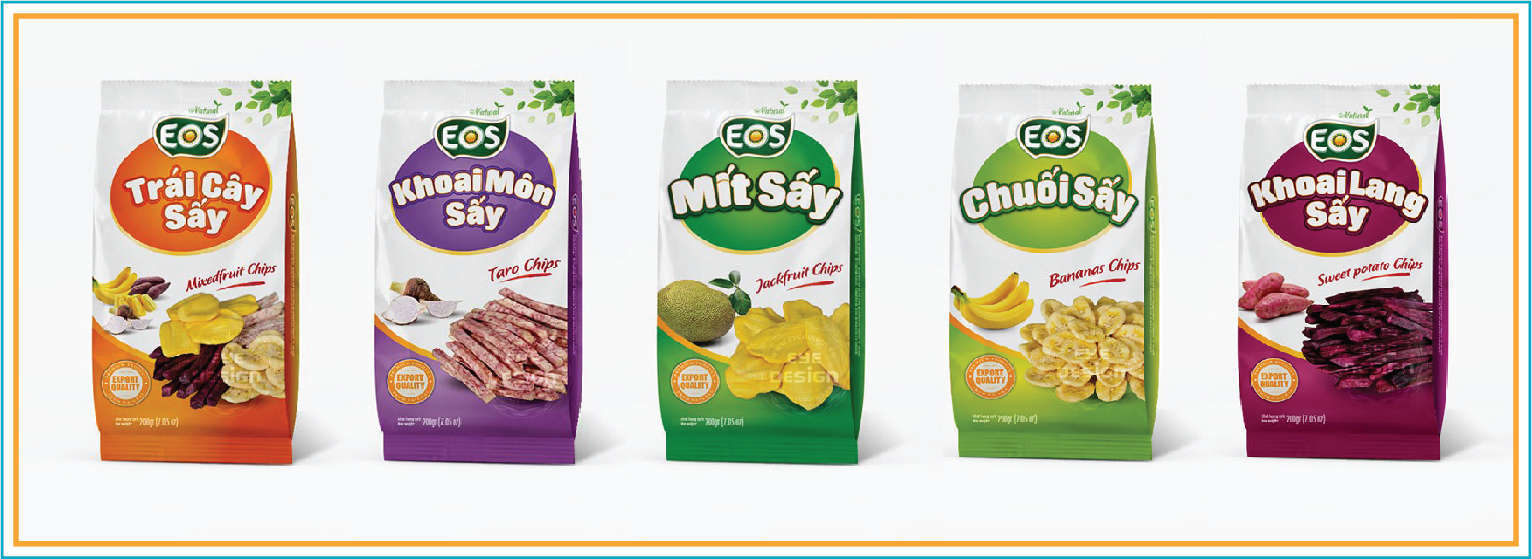 In túi zip đựng trái cây sấy khô giá rẻ