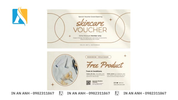 Mẫu in voucher giúp tăng doanh số và giữ chân khách hàng