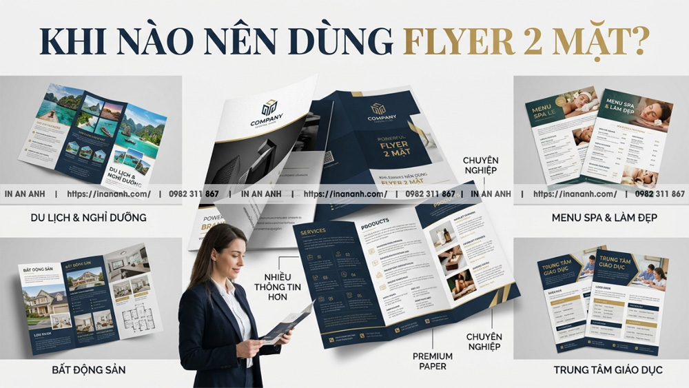 Tờ Rơi 1 Mặt Hay 2 Mặt Hiệu Quả Hơn Cho Quảng Cáo Trực Tiếp?