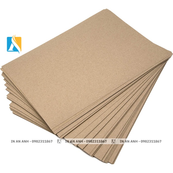 Giấy tái chế màu nâu thân thiện môi trường