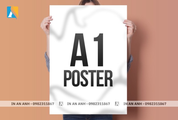 Kích thước khổ giấy A4 phù hợp làm poster quảng cáo