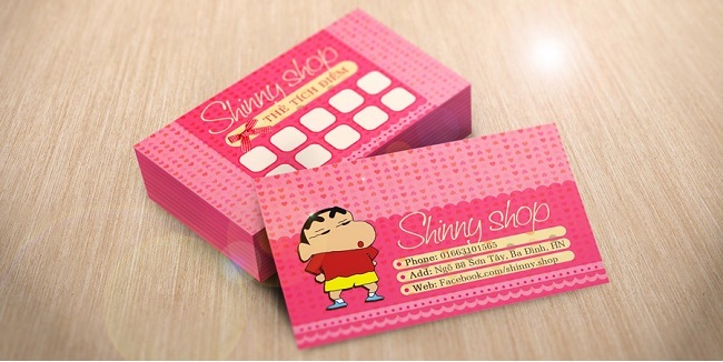 Kích thước thẻ tích điểm