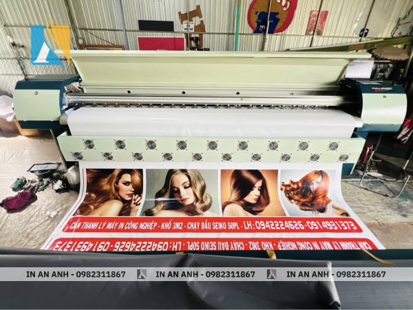Kỹ thuật in phun phù hợp cho các ấn phẩm in ấn có kích thước lớn