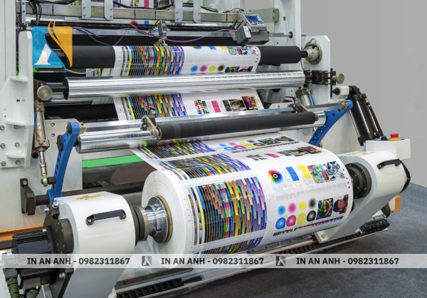 Kỹ thuật in Offset cho kết quả in sắc nét, đúng màu với thiết kế