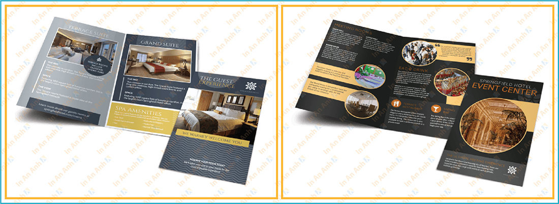mẫu brochure dành cho khách sạn 3 sao
